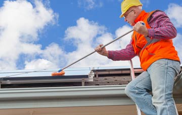 Newmiln soft wash roof cleaning